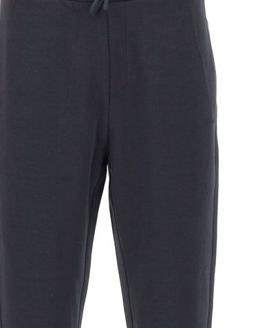 BOSS Pantaloni di tuta in jersey di cotone<BR/> BLUE Uomo 