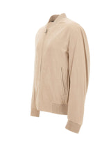 BOSS Giacca in pelle "L-Masic" BEIGE Uomo 
