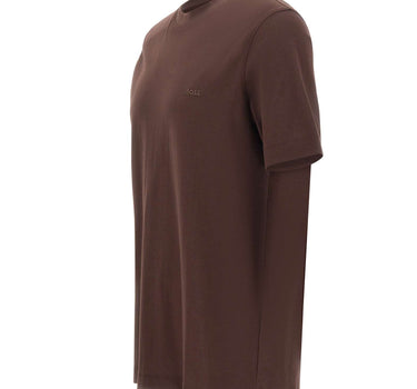 BOSS T-shirt in cotone BROWN Uomo 