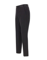 BOSS Pantaloni da smoking slim fit BLACK Uomo 