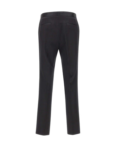 BOSS Pantaloni da smoking slim fit BLACK Uomo 