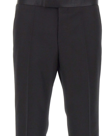 BOSS Pantaloni da smoking slim fit BLACK Uomo 