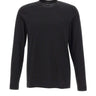 BOSS T-shirt manica lunga in cotone BLACK Uomo 