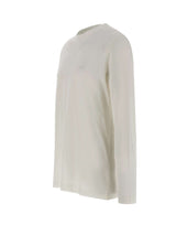 BOSS T-shirt manica lunga in cotone WHITE Uomo 