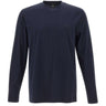 BOSS T-shirt manica lunga in cotone BLUE Uomo 