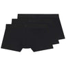BOSS Set 3 boxer corti in cotone BLACK Uomo 