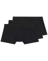 BOSS Set 3 boxer corti in cotone BLACK Uomo 