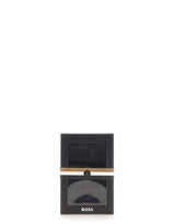BOSS Set 3 boxer corti in cotone BLACK Uomo 