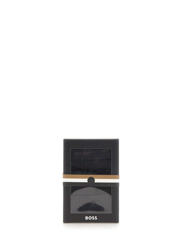 BOSS Set 3 boxer corti in cotone BLACK Uomo 