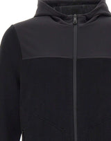 BOSS Felpa con zip integrale BLACK Uomo 