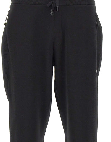 BOSS Pantaloni jogger in maglia BLACK Uomo 