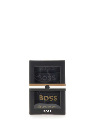 BOSS Set 5 boxer corti in cotone elasticizzato MULTICOLOR Uomo 