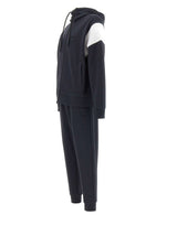 BOSS Tuta in piqué di misto cotone BLACK Uomo 
