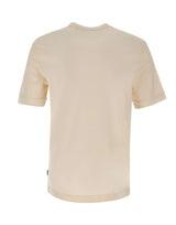 BOSS T-shirt in cotone e cashmere WHITE Uomo 