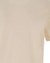 BOSS T-shirt in cotone e cashmere WHITE Uomo 