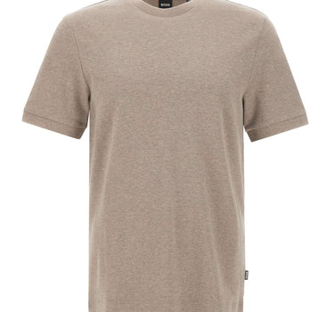 BOSS T-shirt in cotone e cashmere BEIGE Uomo 