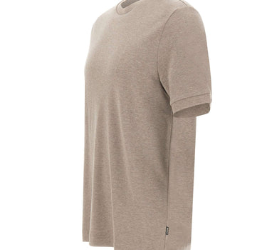 BOSS T-shirt in cotone e cashmere BEIGE Uomo 