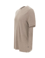 BOSS T-shirt in cotone e cashmere BEIGE Uomo 