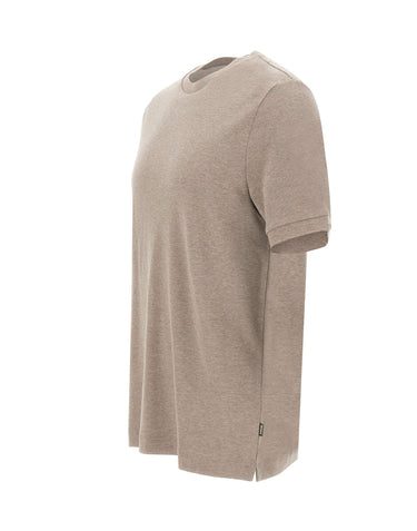 BOSS T-shirt in cotone e cashmere BEIGE Uomo 
