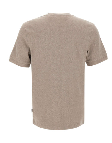 BOSS T-shirt in cotone e cashmere BEIGE Uomo 