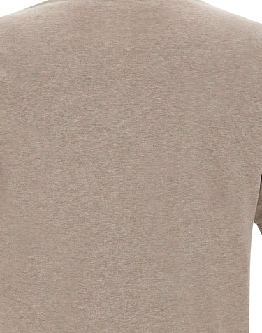 BOSS T-shirt in cotone e cashmere BEIGE Uomo 