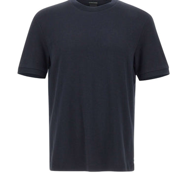BOSS T-shirt in cotone e cashmere BLUE Uomo 
