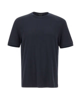 BOSS T-shirt in cotone e cashmere BLUE Uomo 