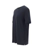 BOSS T-shirt in cotone e cashmere BLUE Uomo 