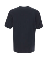 BOSS T-shirt in cotone e cashmere BLUE Uomo 