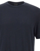 BOSS T-shirt in cotone e cashmere BLUE Uomo 