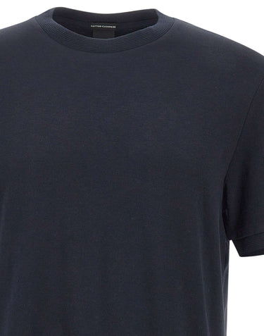 BOSS T-shirt in cotone e cashmere BLUE Uomo 