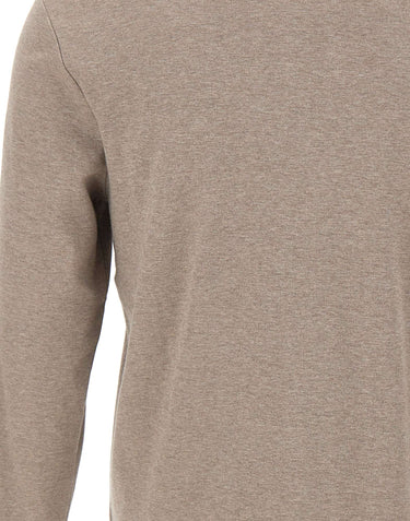 BOSS Polo in cotone e cashmere BEIGE Uomo 