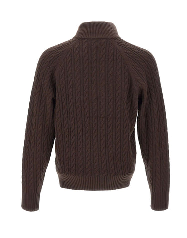 BOSS Maglia in lana e cashmere BROWN Uomo 