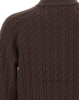 BOSS Maglia in lana e cashmere BROWN Uomo 