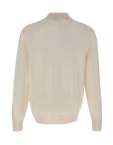 BOSS Maglia in lana vergine WHITE Uomo 