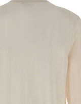 BOSS Maglia in lana vergine WHITE Uomo 