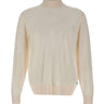 BOSS Maglia in lana vergine WHITE Uomo 