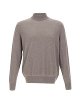 BOSS Maglia in lana vergine GREY Uomo 