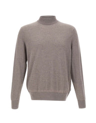 BOSS Maglia in lana vergine GREY Uomo 