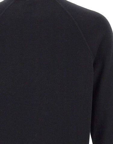 BOSS Cardigan in cotone e lana vergine BLACK Uomo 