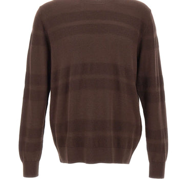 BOSS Maglia in lana vergine BROWN Uomo 