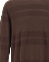 BOSS Maglia in lana vergine BROWN Uomo 