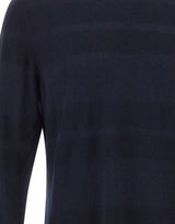 BOSS Maglia in lana vergine BLUE Uomo 