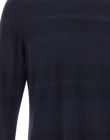 BOSS Maglia in lana vergine BLUE Uomo 