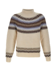 BOSS Maglione in lana con motivo Fair Isle MULTICOLOR Uomo 