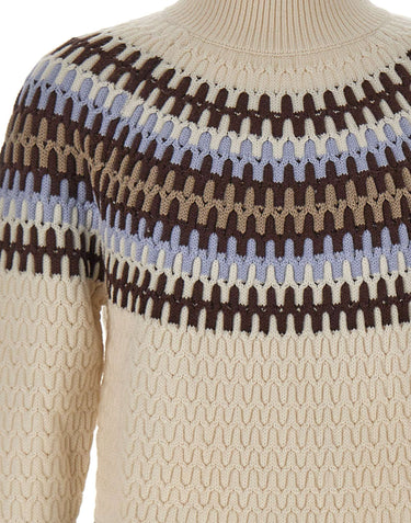 BOSS Maglione in lana con motivo Fair Isle MULTICOLOR Uomo 
