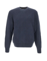 BOSS Maglione in lana vergine BLUE Uomo 