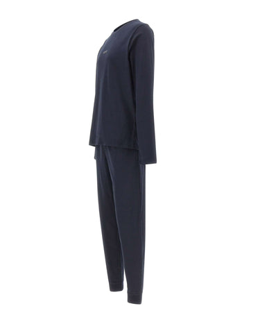 BOSS Pigiama in cotone BLUE Uomo 