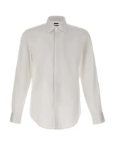 BOSS Camicia regular-fit in satin di cotone WHITE Uomo 