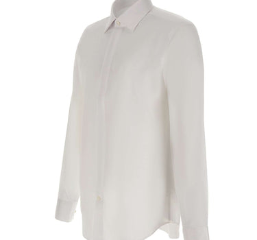 BOSS Camicia regular-fit in satin di cotone WHITE Uomo 
